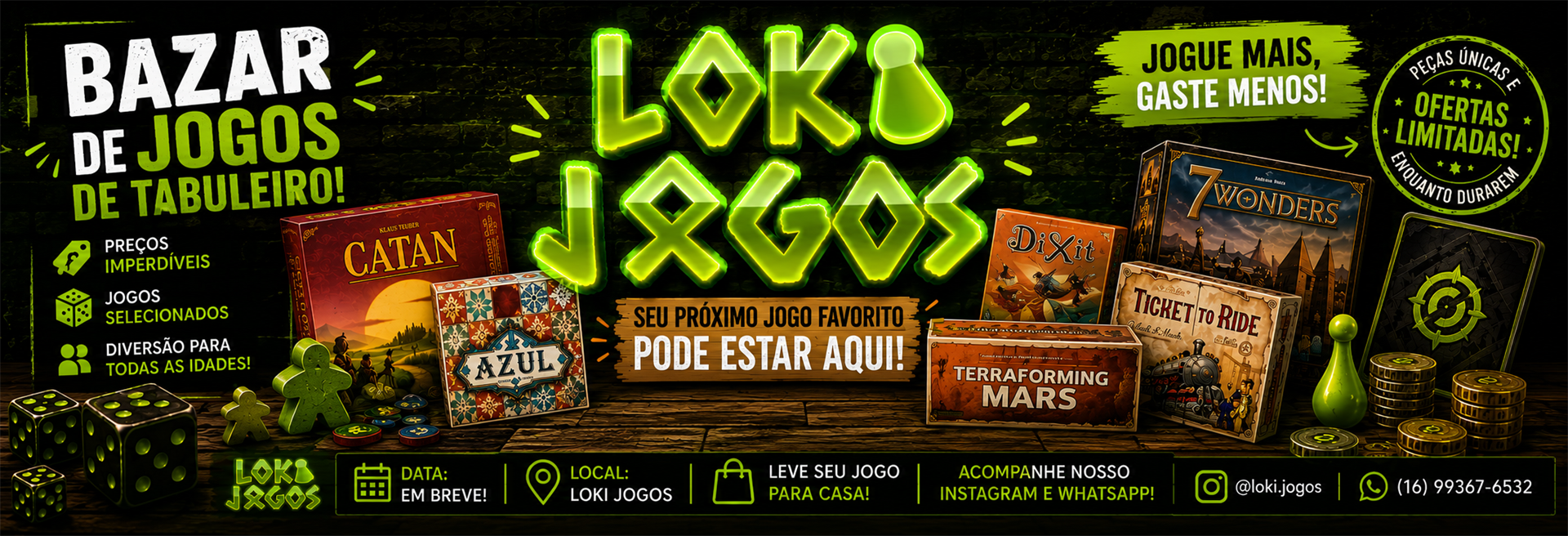 Bazar Loki Jogos | Loki Jogos