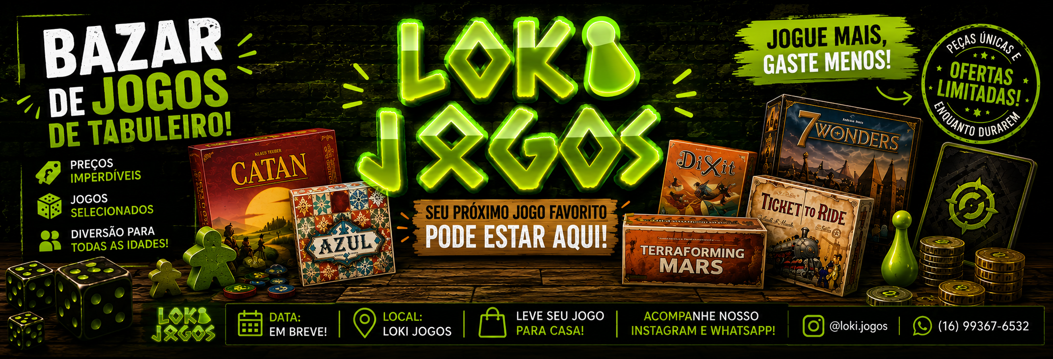 Bazar da Loki | Loki Jogos